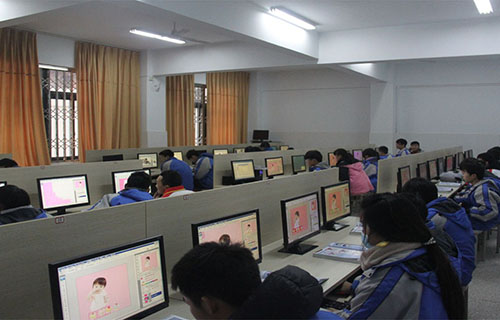 成都市蜀兴职业中学图片