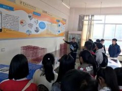 昆明市宜良县第二中学师生代表到云南经济管理学院进行参观交流