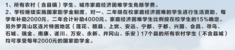 江西省信息科技学校助学政策