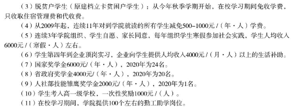 云南工业技师学院奖助政策