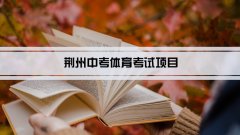 2023年荆州中考体育考试项目总分和评分标准规定
