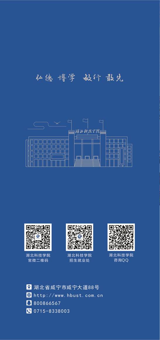 2020湖北科技学院艺术招生简章