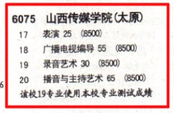 山西传媒学院学费多少钱一年-各专业收费标准
