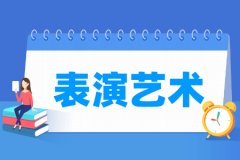 表演艺术专业主要学什么 专业课程有哪些