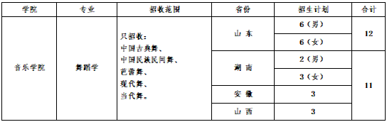 2023年青岛大学艺术类招生简章