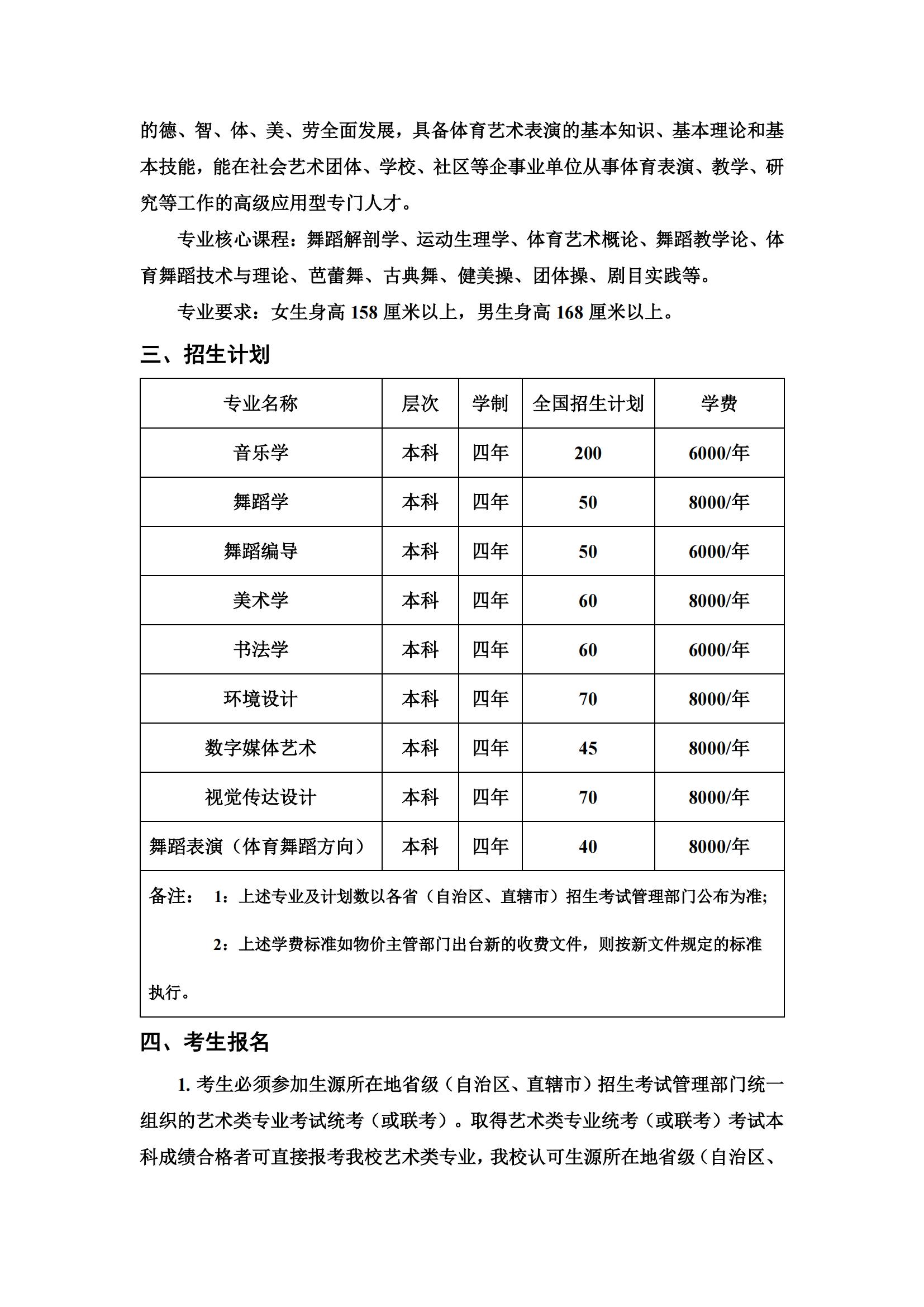 2023年湖南人文科技学院艺术类招生简章