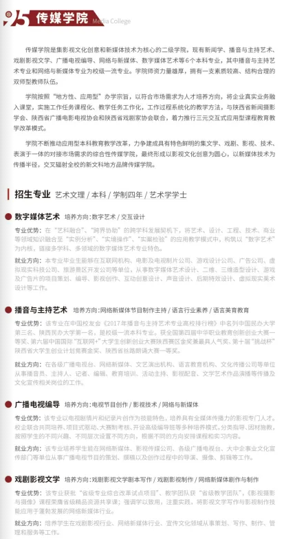 2023西安培华学院艺术类招生简章