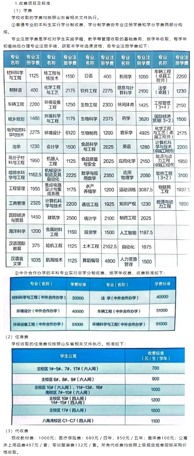 2023年烟台大学新生开学时间-报到需要带什么东西