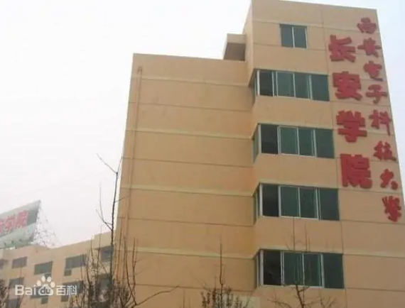 西安电子科技大学长安学院是双一流大学吗？