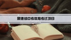 2023年景德镇中考体育考试项目总分和评分标准规定