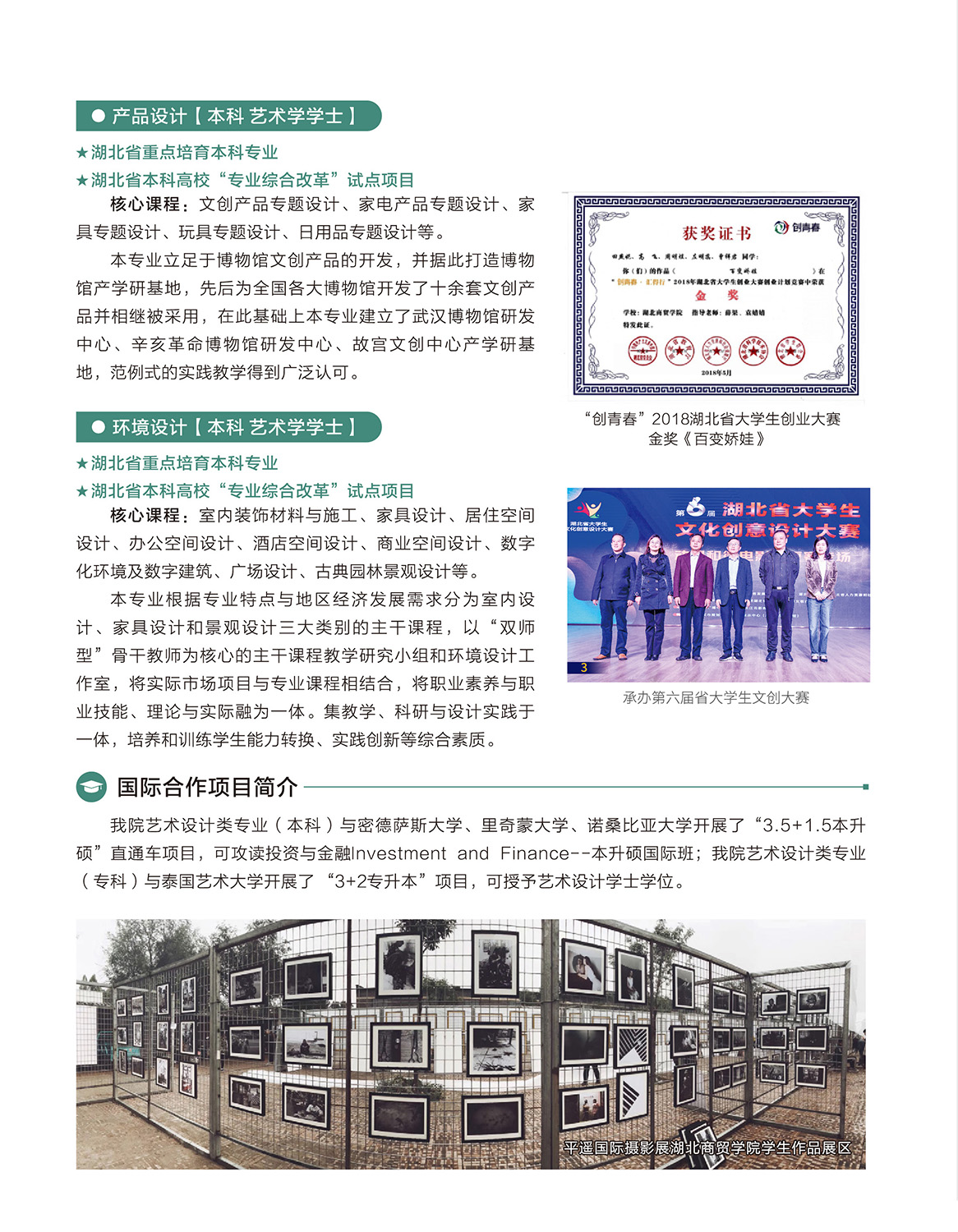 2020湖北商贸学院艺术类招生简章