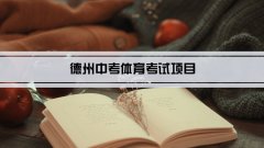 2023年德州中考体育考试项目总分和评分标准规定