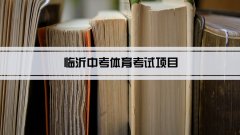 2023年临沂中考体育考试项目总分和评分标准规定