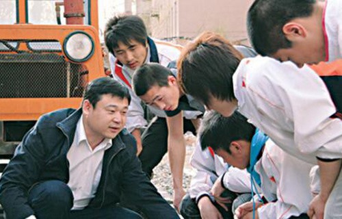 渭南普田轨道交通职业学校图片