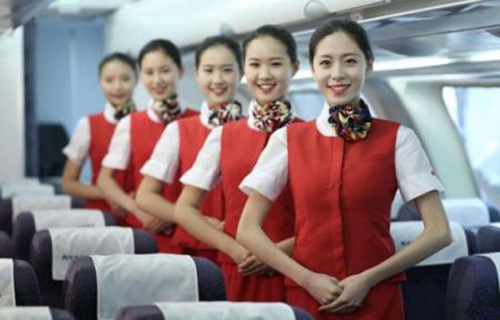 昆明高铁乘务学校图片