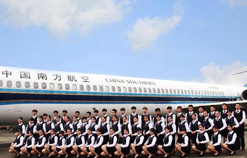 广西航空乘务学校图片