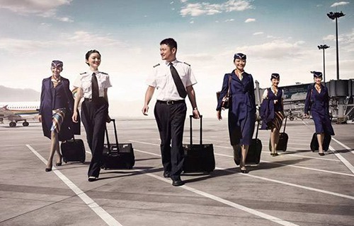 广西航空乘务学校图片