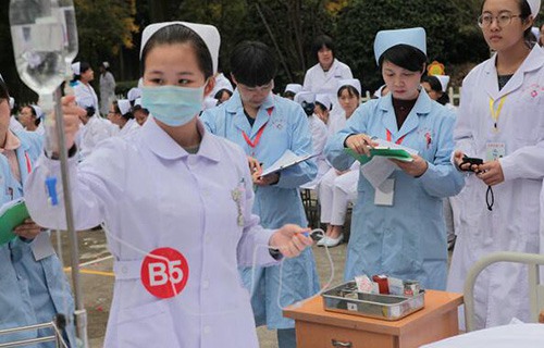 丽水护士学校图片