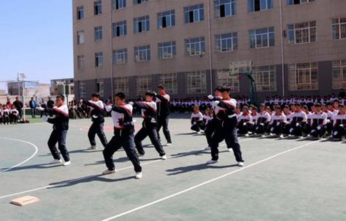 长武县职教中心图片