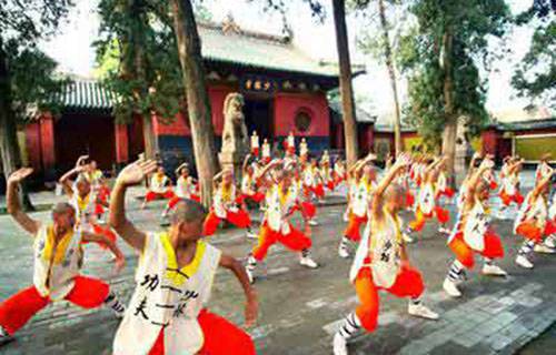 凤阳县洪武少林武术学校图片
