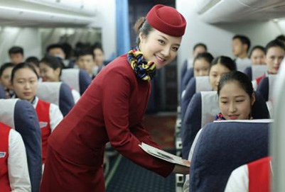 山西航空乘务学校图片