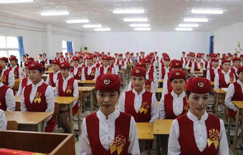 云南高铁乘务学校图片
