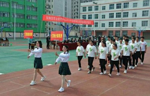 凤翔县职业教育中心图片