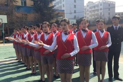 西安航空乘务学校图片