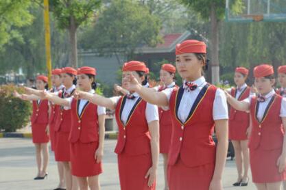 西安高铁乘务学校图片