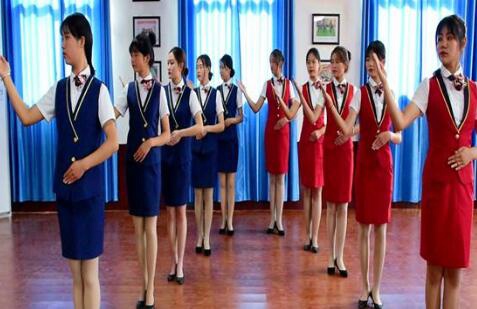 陕西高铁乘务学校图片
